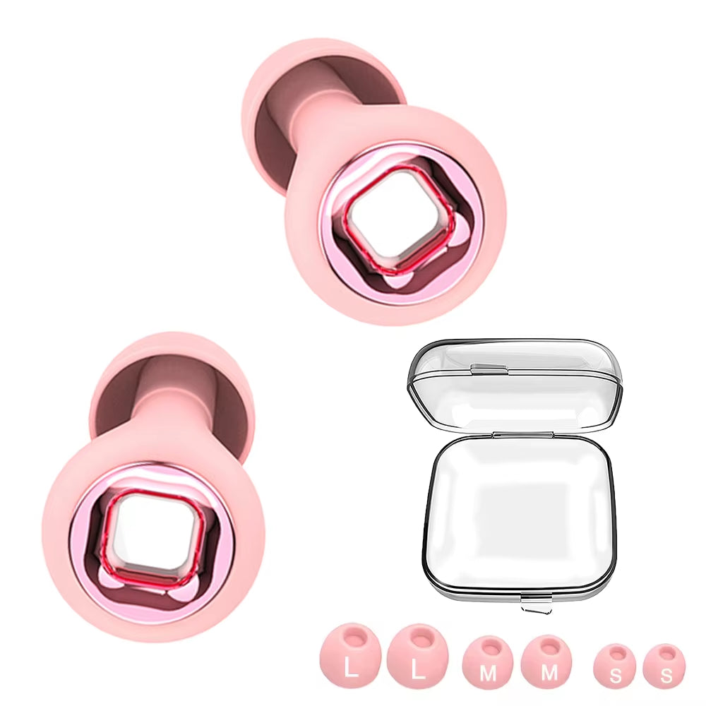 Shining Color Earplugs for Sleeping Noise Cancelling Silicone Hearing Protection Earplug for Work Travel Protetor Auricular