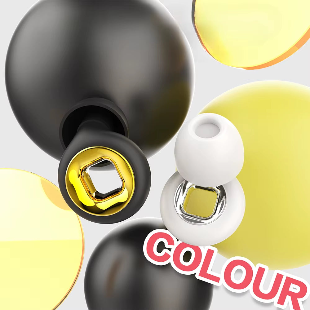 Shining Color Earplugs for Sleeping Noise Cancelling Silicone Hearing Protection Earplug for Work Travel Protetor Auricular