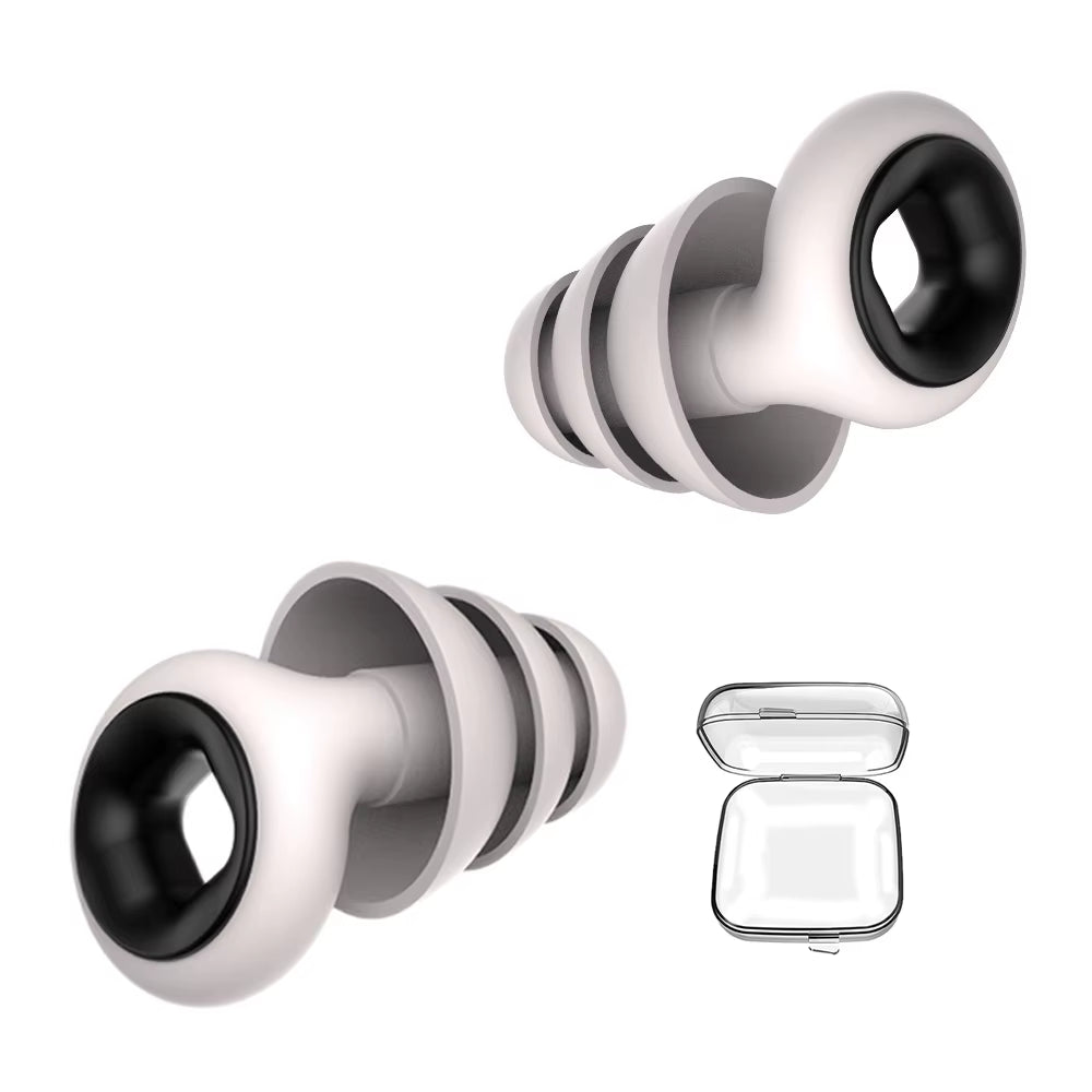 Shining Color Earplugs for Sleeping Noise Cancelling Silicone Hearing Protection Earplug for Work Travel Protetor Auricular